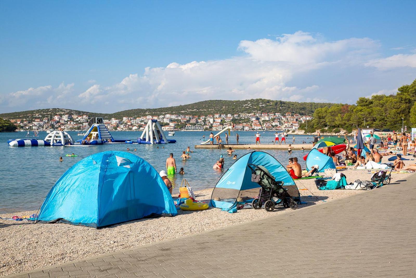 Mobilheim Andrea Wunderschoene Ferienwohnung Direkt Am Meer Jezera Eksteriør bilde